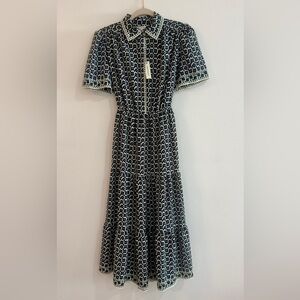 Elegant Black and Cream Patterned Dress 👗
*NEW WITH TAGS 🏷️